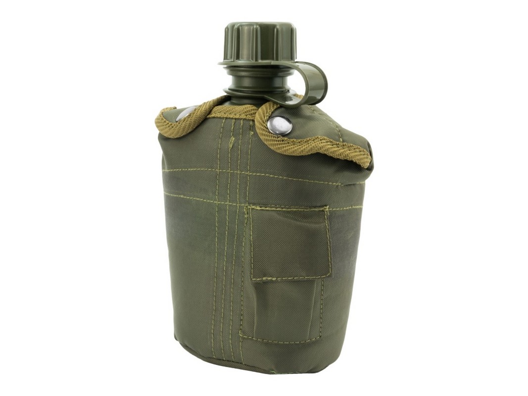 Manierka-Bidon-butelka-w-pokrowcu-MFH-oliwkowa-1litr-izolacja-termiczna-lentus-militaria