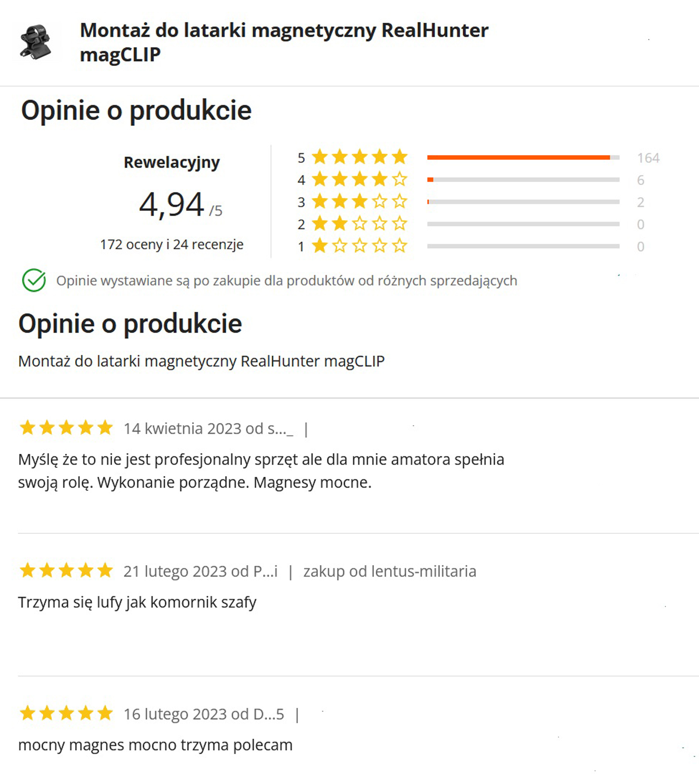 Magclip_real_hunter_opnie_Klientów