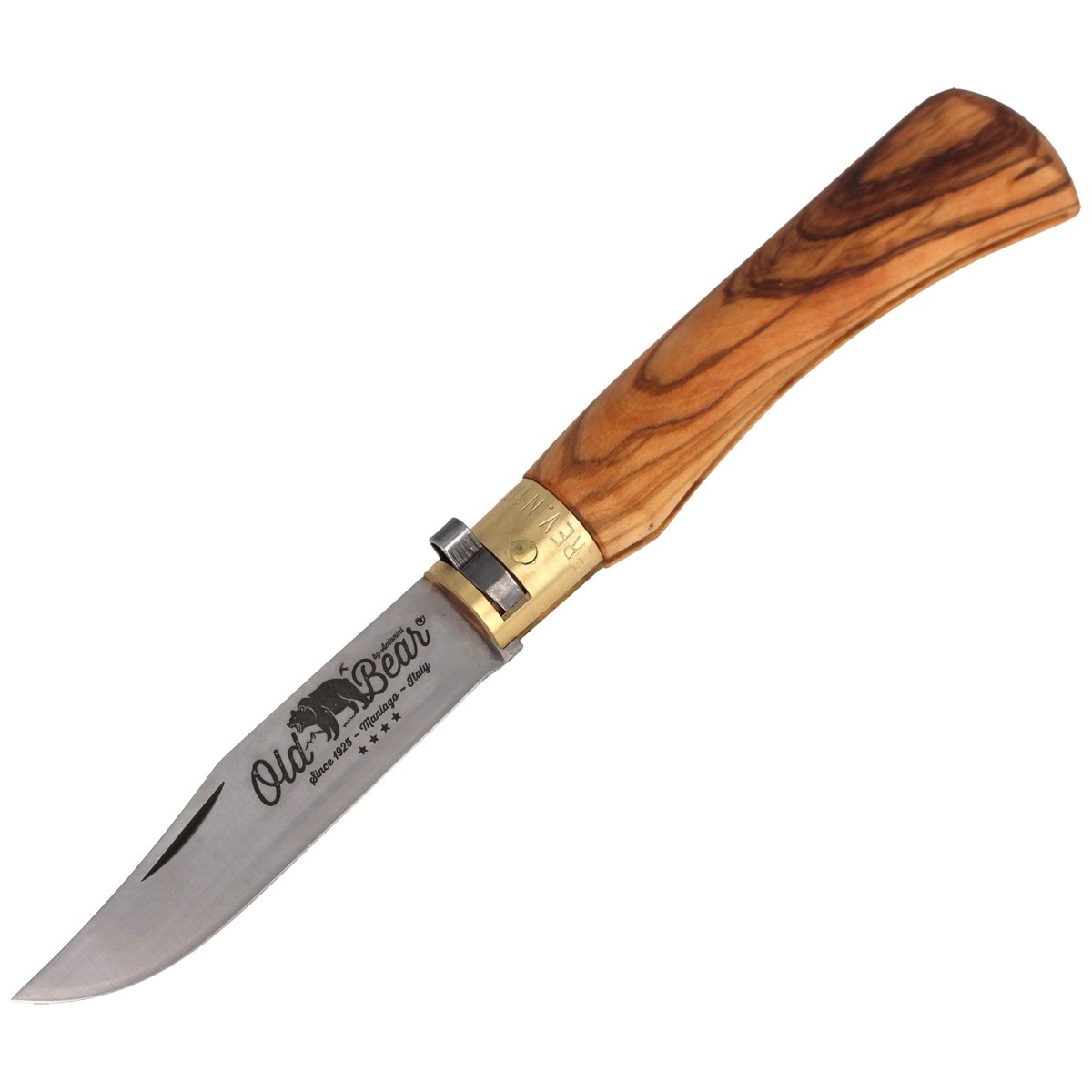 NÓŻ ANTONINI OLD BEAR M OLIVE WOOD 190MM (930719_LU)