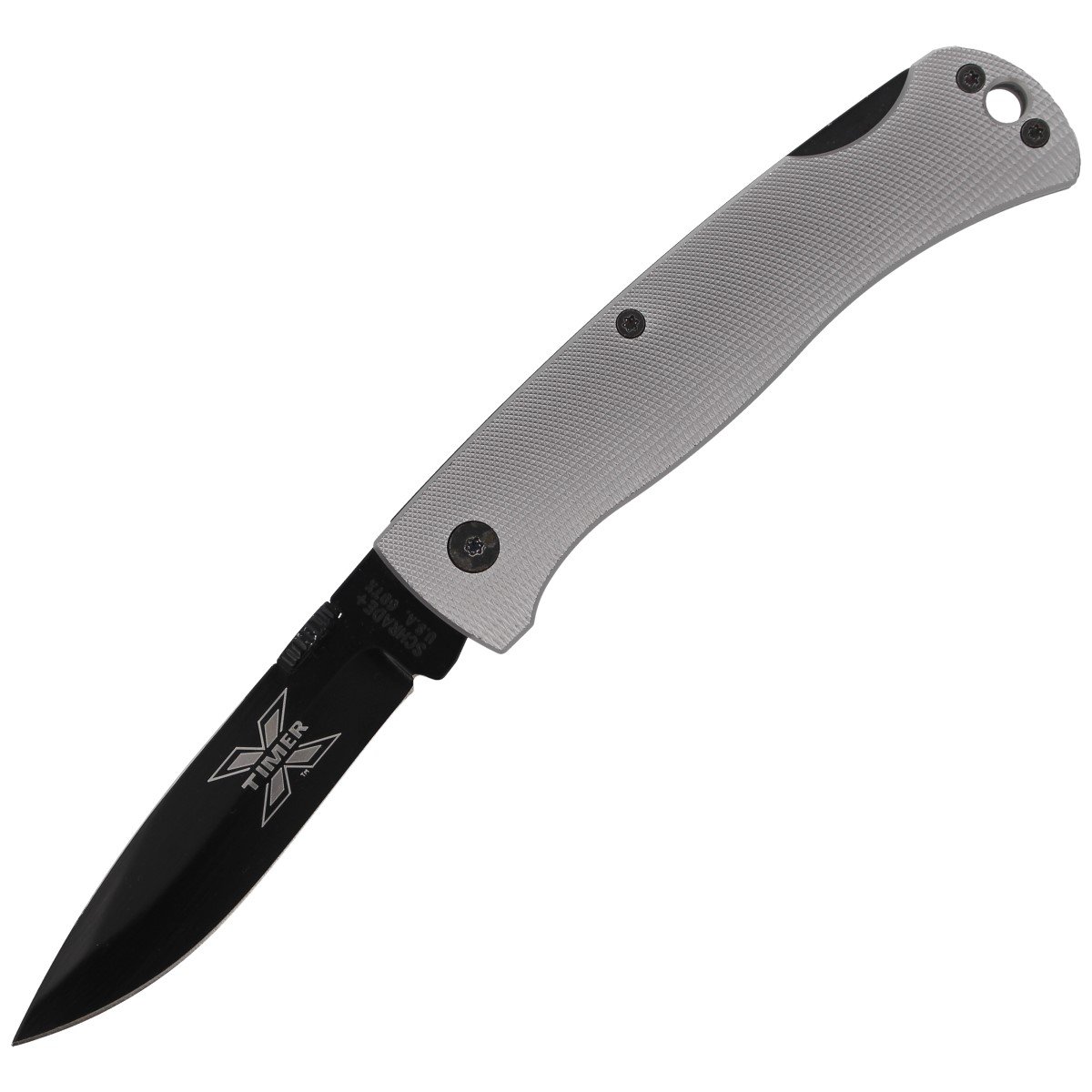 Nóż Imperial Schrade X-Timer Gunmetal_Gray_Folder_60TX_lentus_militaria