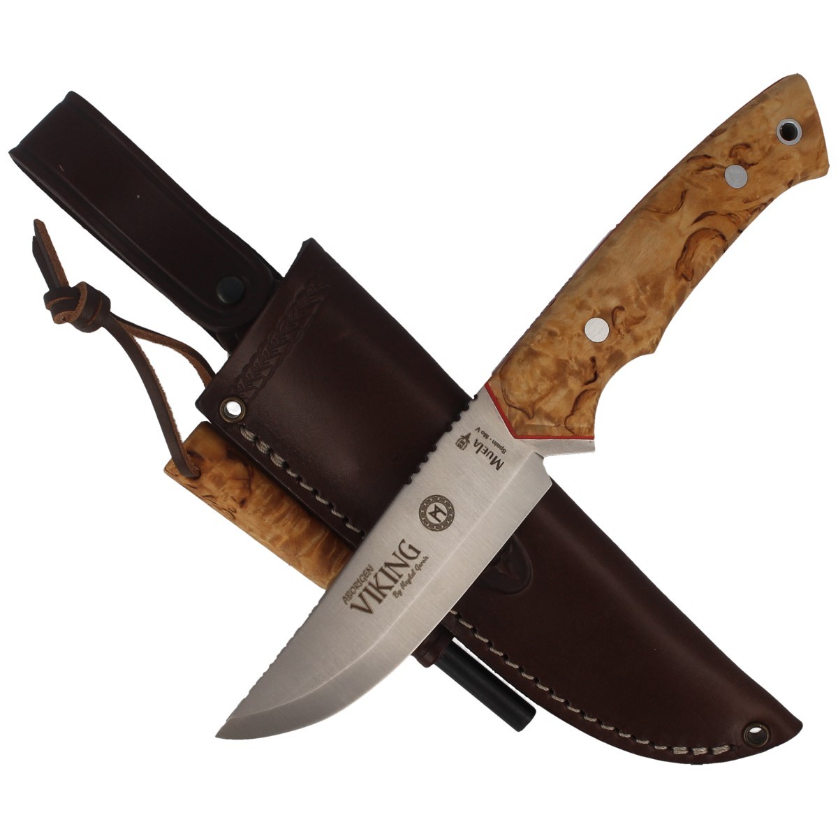 Nóż Muela Full Tang Aborigen Bushcraft 112mm (VIKING.M-11B.M)