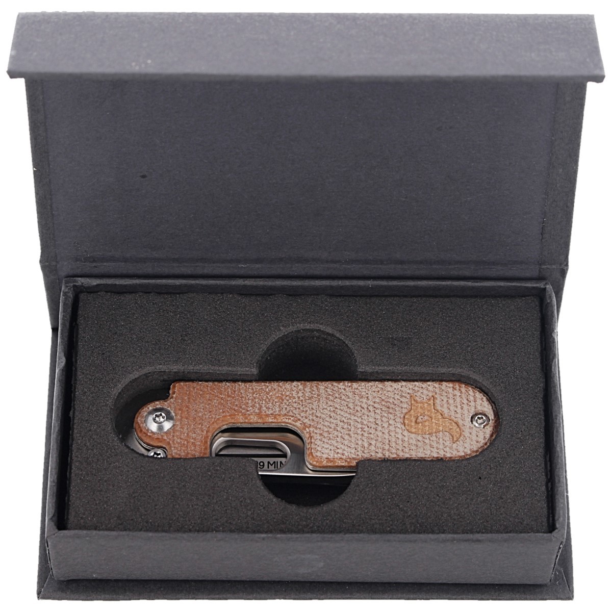 NOZ-BLACKFOX-BEAN-GEN2-NATURAL-MICARTA-BY-PANCHENKO-BF-719 MIN