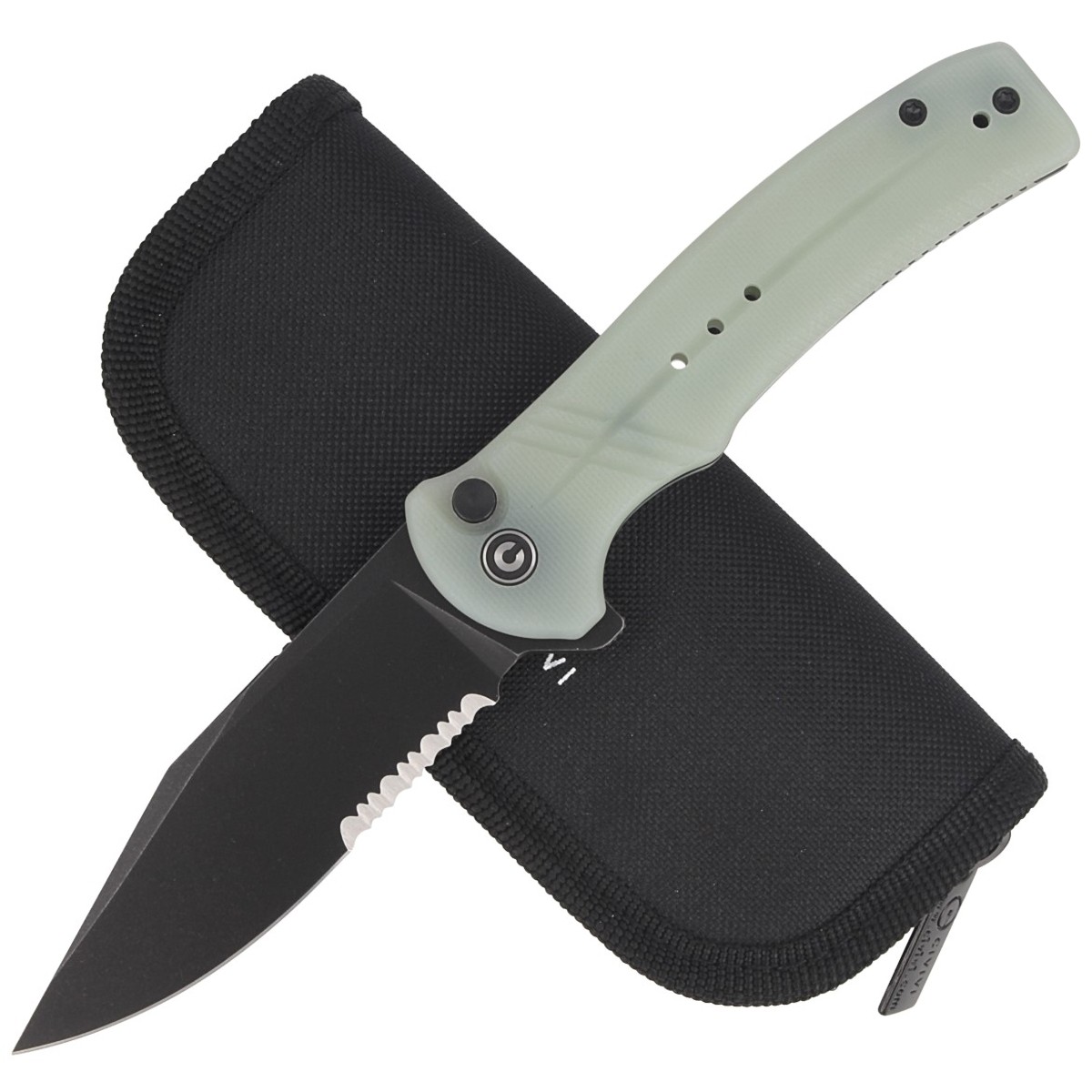 NOZ-CIVIVI-COGENT-NATURAL-G10-BLACK-STONEWASHED -C20038E-3