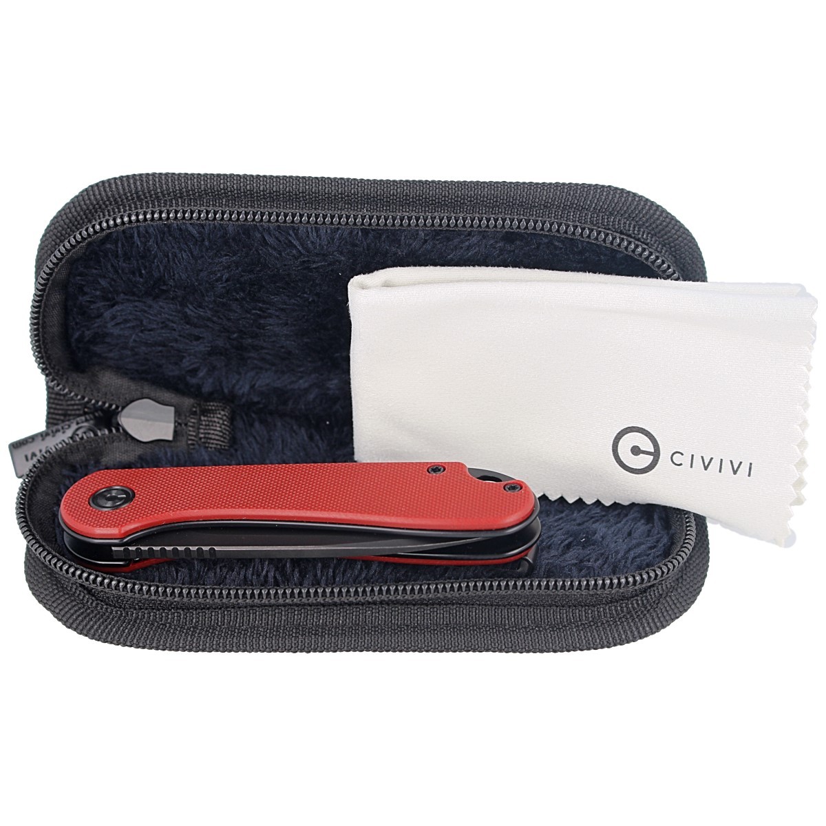 NOZ-CIVIVI-ELEMENTUM-FLIPPER-BURGUNDY-G10-BLACK-STONEWASHED-C907A-1