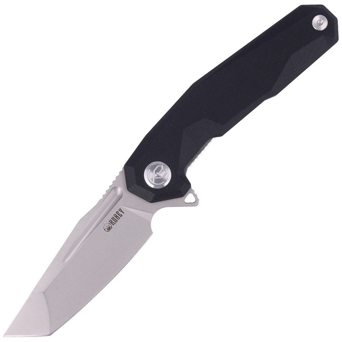 NOZ-KUBEY-CARVE-BLACK-G10-SANDBLASTED-BLADE-KB237A