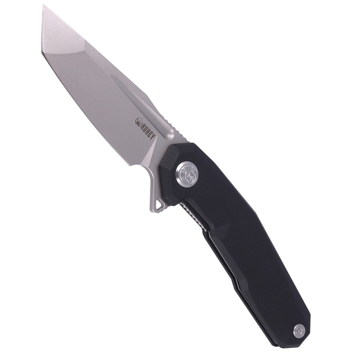 NOZ-KUBEY-CARVE-BLACK-G10-SANDBLASTED-BLADE-KB237A