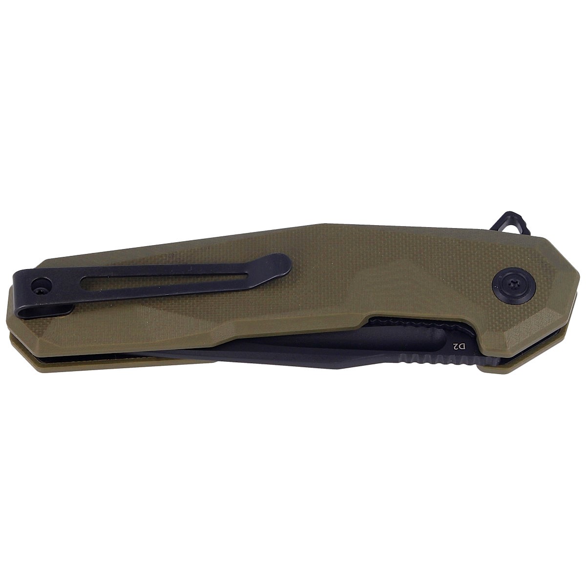 NOZ-KUBEY-CARVE-OD-GREEN-G10-BLACK-COATED-BLADE-KB237B