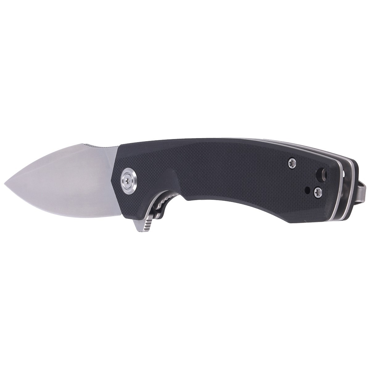 NOZ-KUBEY-KNIFE-BLACK-G10-BEAD-BLASTED-D2-KU901E