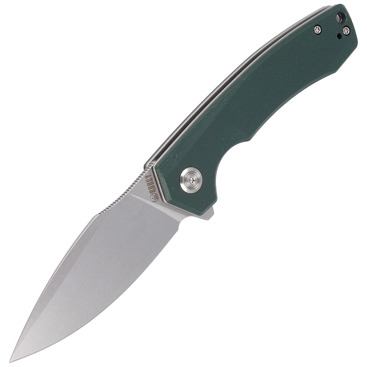 NOZ-KUBEY-KNIFE-GREEN-G10-BEAD-BLASTED-D2-KU901G