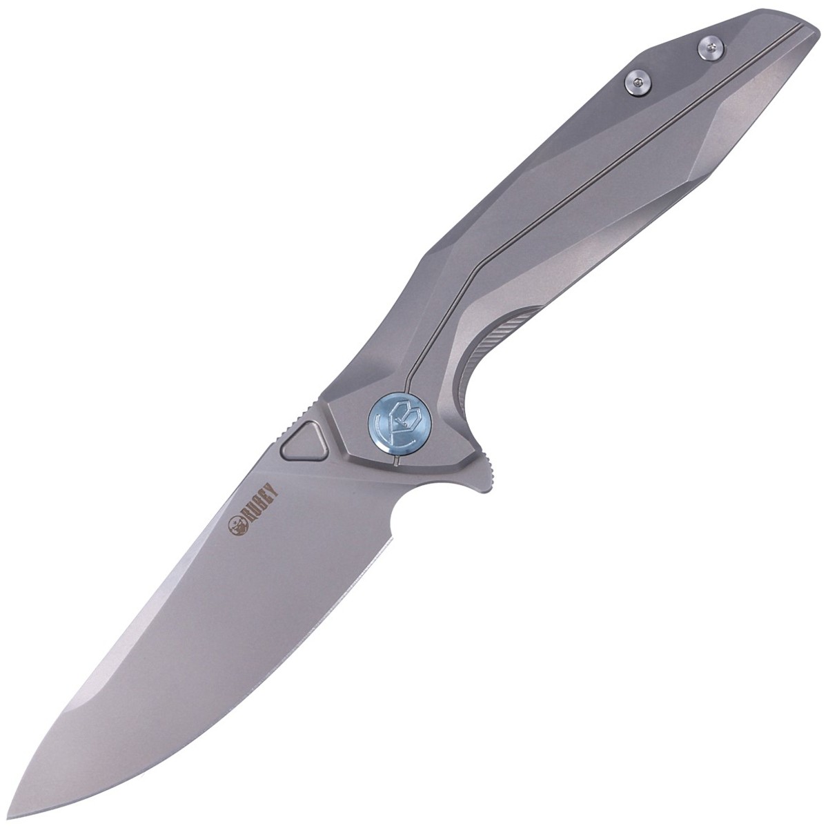 NOZ-KUBEY-KNIFE-NOVA-GRAY-6AL4V-TITANIUM-BEAD-BLASTED-14C28N-KB235F