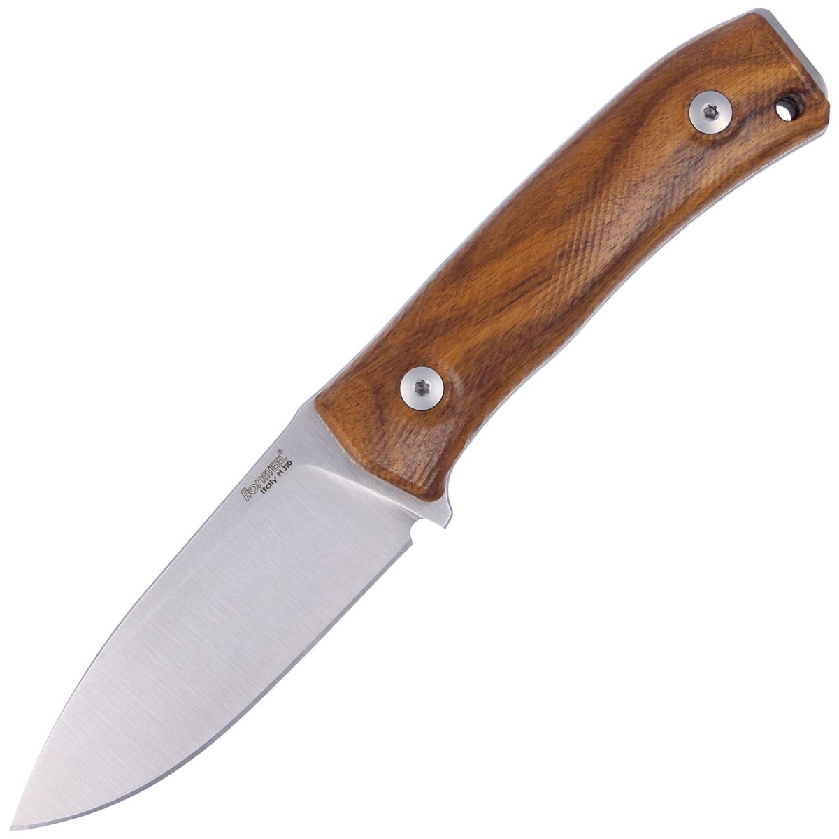 NOZ-LIONSTEEL-BUSHCRAF-SANTOS-WOOD-SATIN-M390 -M4 ST