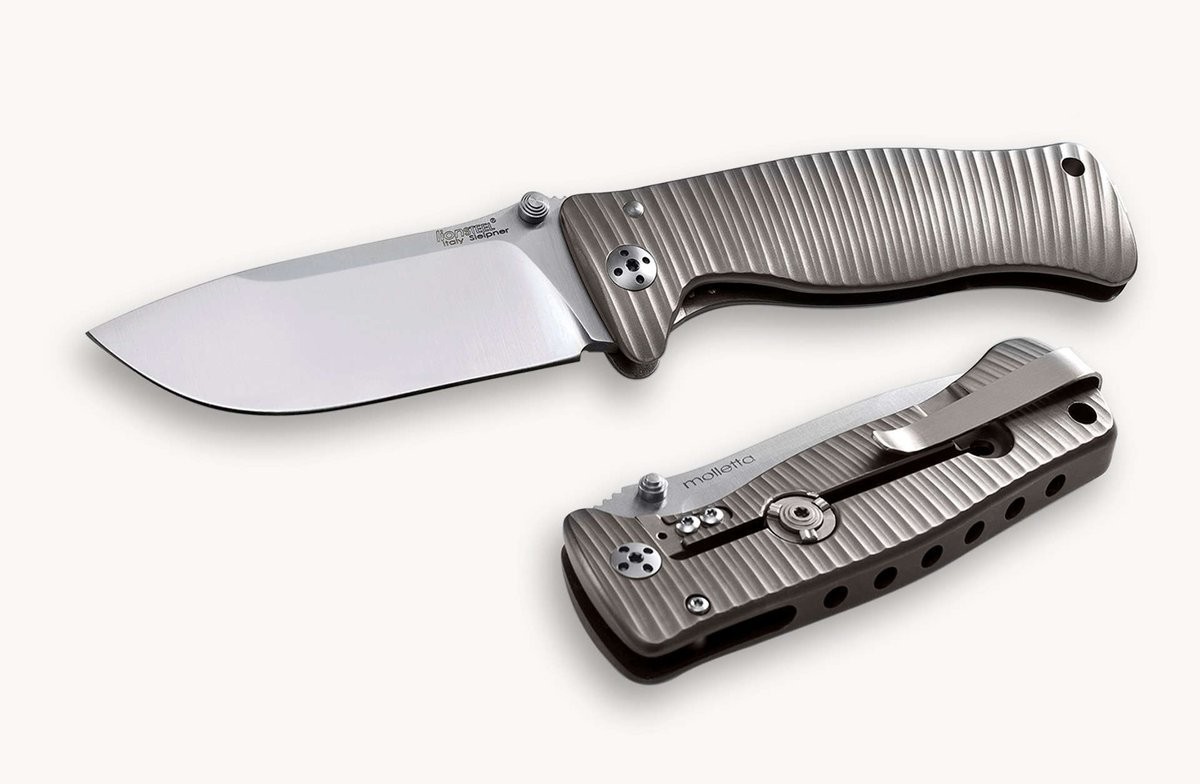 NOZ-LIONSTEEL-SR2-TITANIUM-GREY-SATIN-BLADE-SR2 G