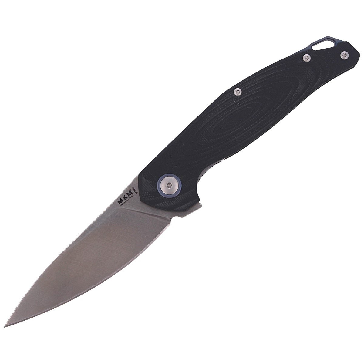 NOZ-MKM-GOCCIA-BLACK G10-SATIN-FINISH BY JENS ANSØ-MKGC-GBK