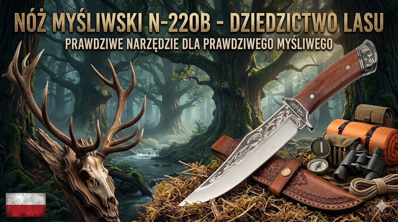 Nóż mysliwski finka 