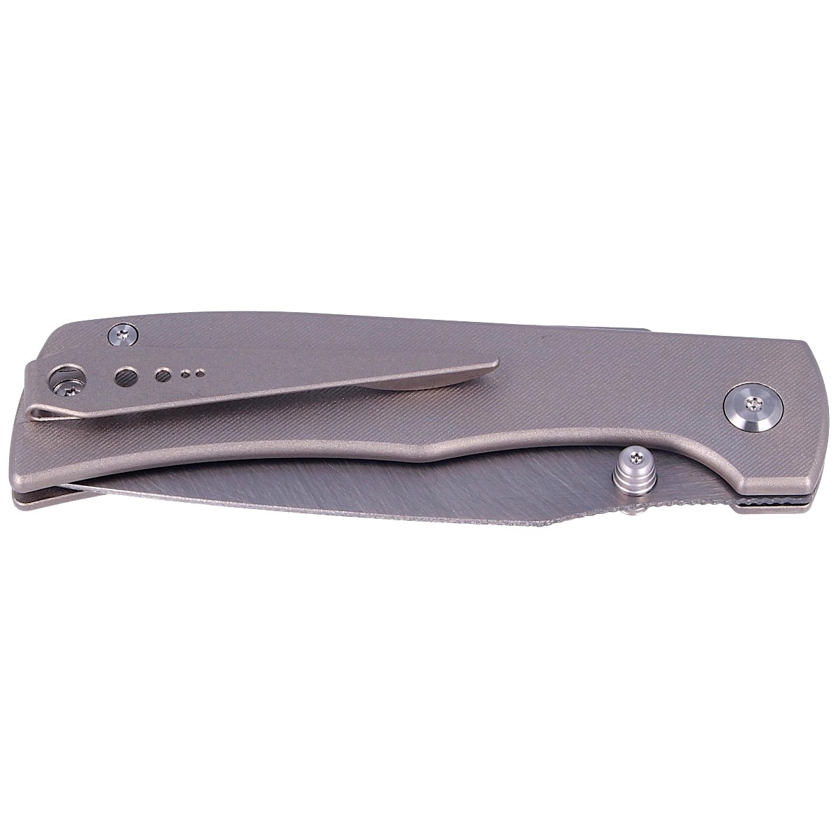 NOZ-SANDRIN-KNIVES-MONZA-TITANIUM-RAW-FINISH-SK-SK5