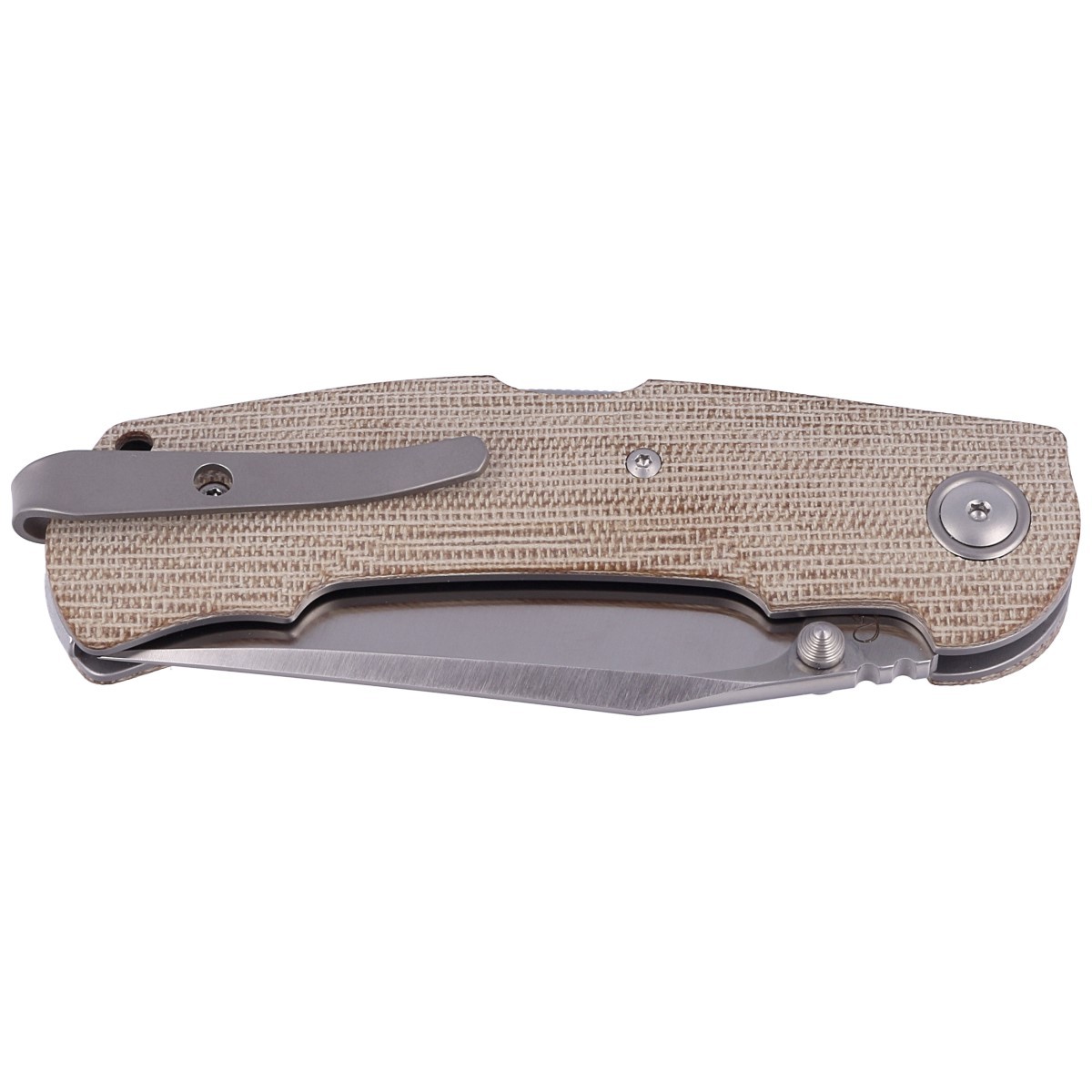 NOZ-VIPER-TURN-ESSENTIAL-NATURAL-CANVAS-MICARTA-SATIN-BY-SILVESTRELLI -V5988CN