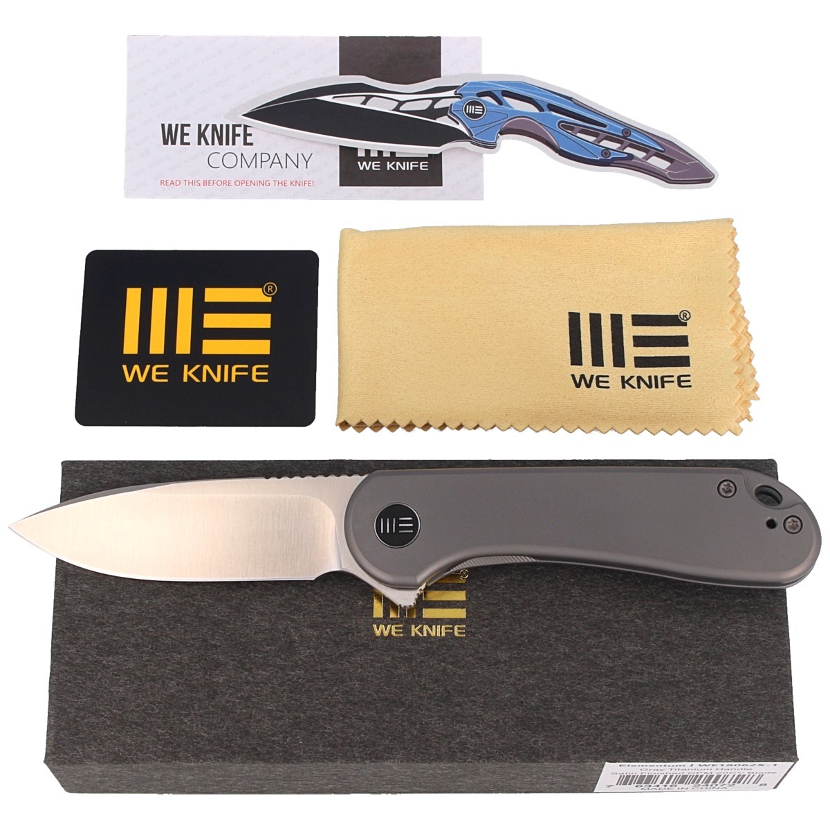 NOZ-WE-KNIFE-ELEMENTUM-GRAY-TITANIUM-SATIN-FINISH-WE18062X-1