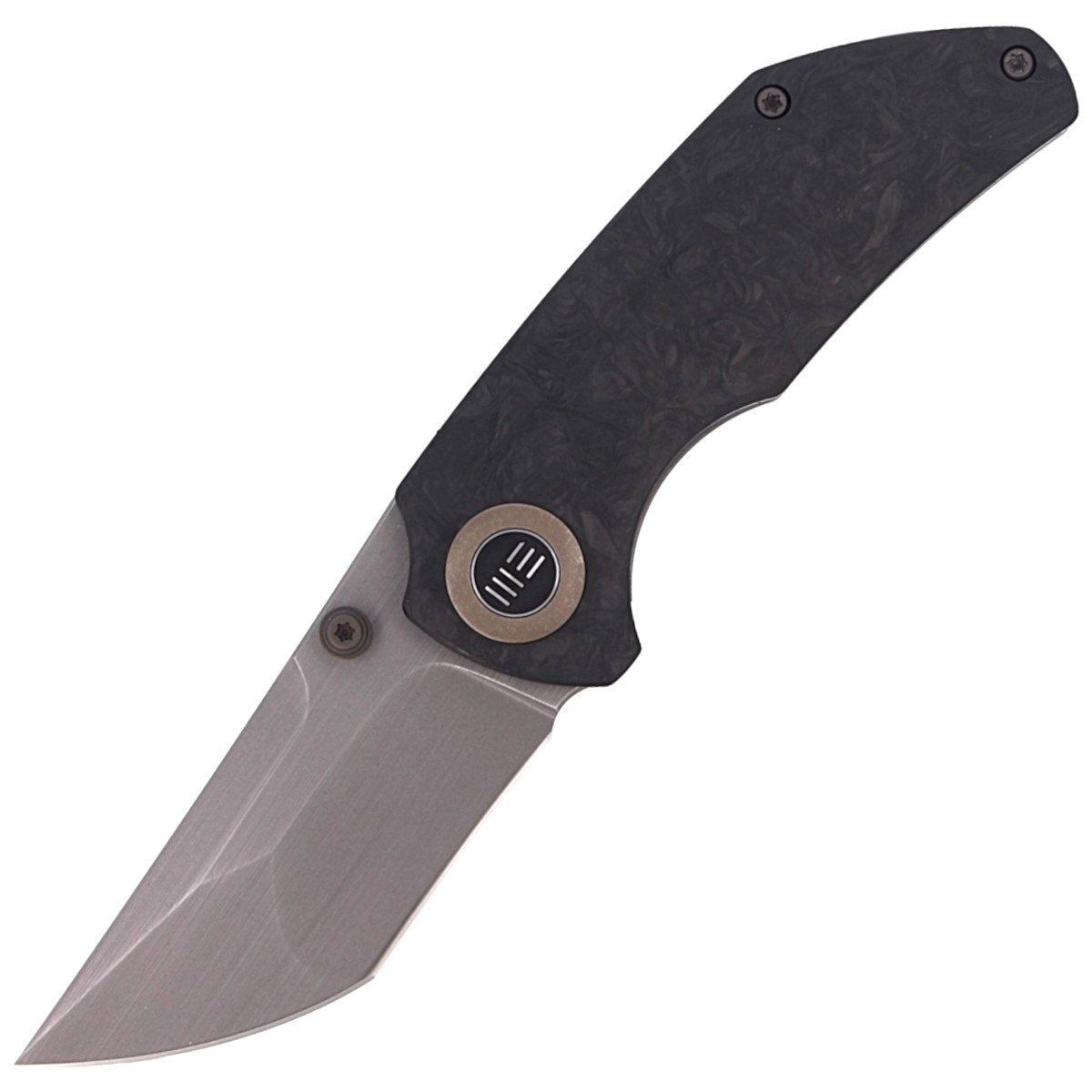 NOZ-WE-KNIFE-THUG-MARBLE-CARBON-FIBER-GRAY-HAND-RUBBED-BY-CHRISTENSEN-2103C