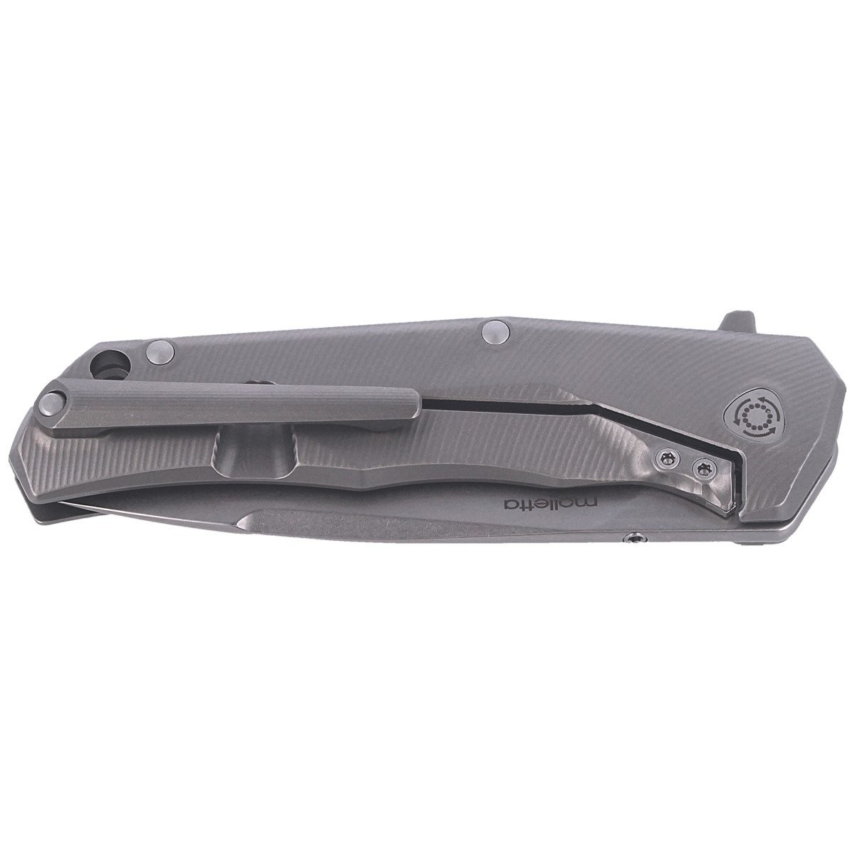 NOZ_LIONSTEEL_T.R.E._TITANIUM_GREY _SATIN_BLADE_TRE GY_lentus_militaria