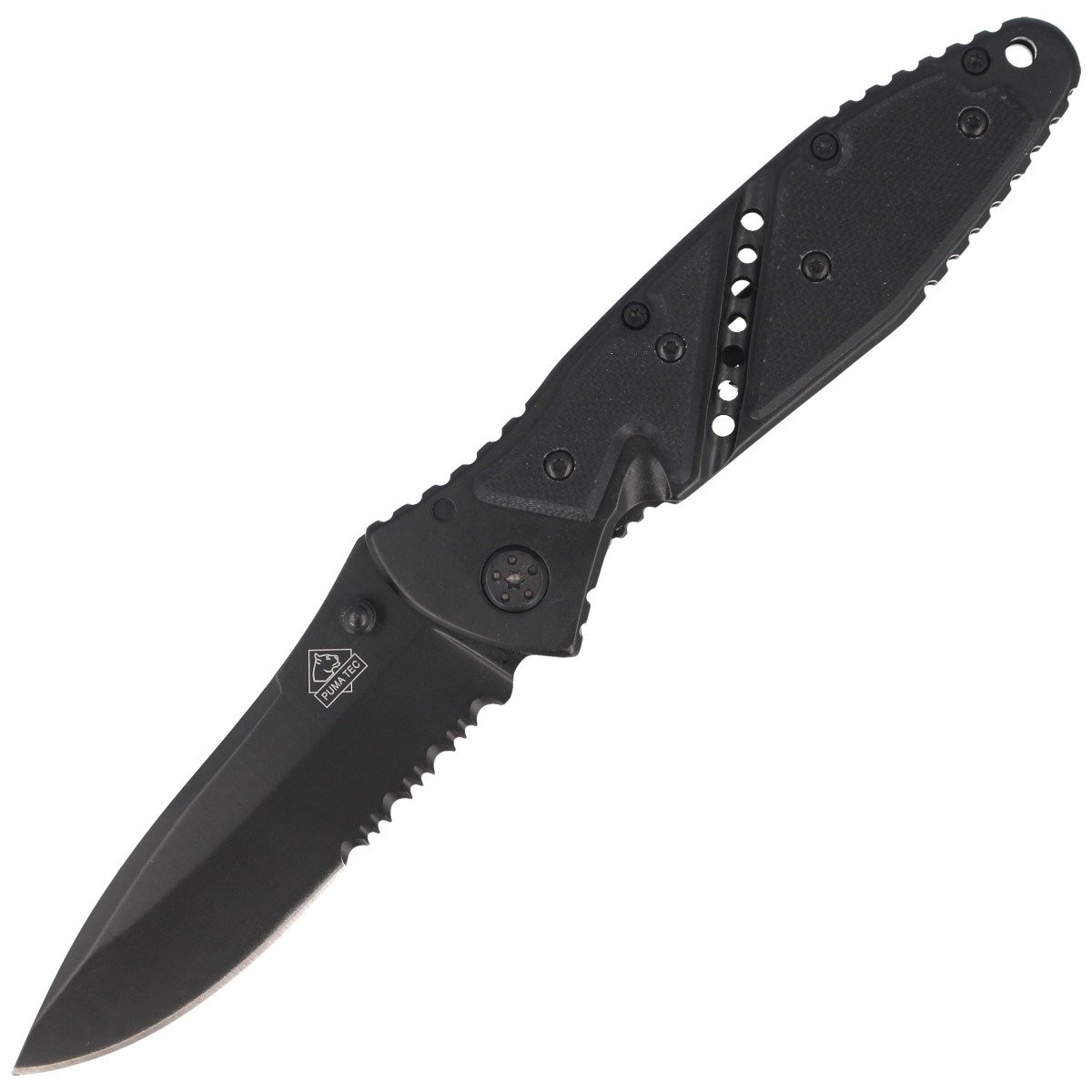 NOZ_PUMA_SOLINGEN_G-10_BLACK_DROP_POINT_85MM_306011_lentus_militaria