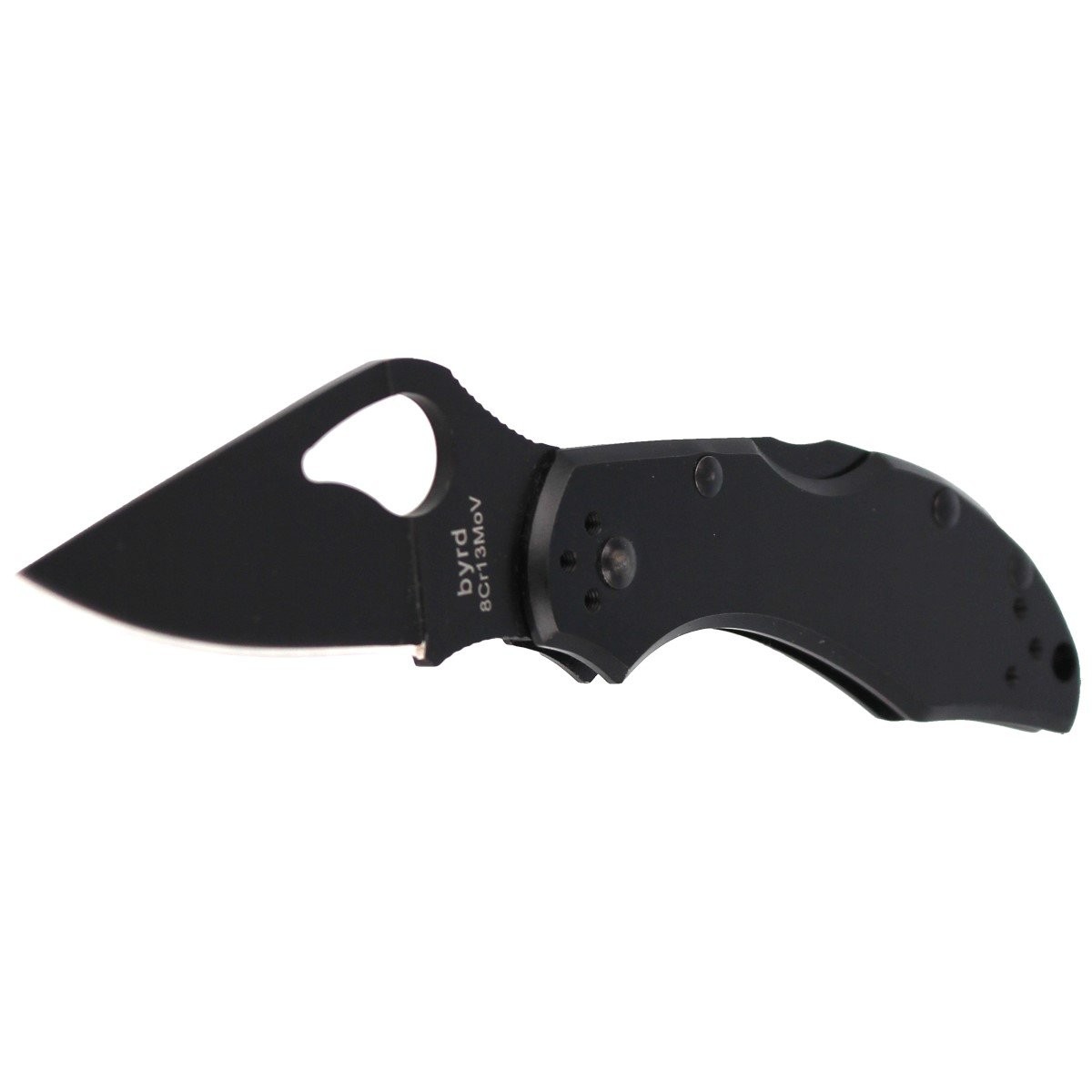 NOZ_SPYDERCO_BYRD_ROBIN_2_STAINLESS_BLACK_BLADE_BY10BKP2_lentus_militaria