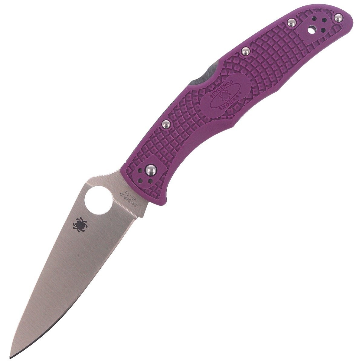 NOZ_SPYDERCO_ENDURA_4_FRNPURPLE_FLAT_GROUND_PLAIN_C10FPPR_lentus_militaria
