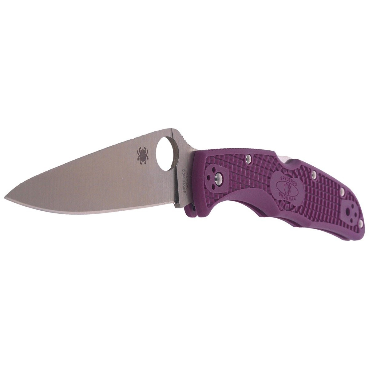 NOZ_SPYDERCO_ENDURA_4_FRNPURPLE_FLAT_GROUND_PLAIN_C10FPPR_lentus_militaria