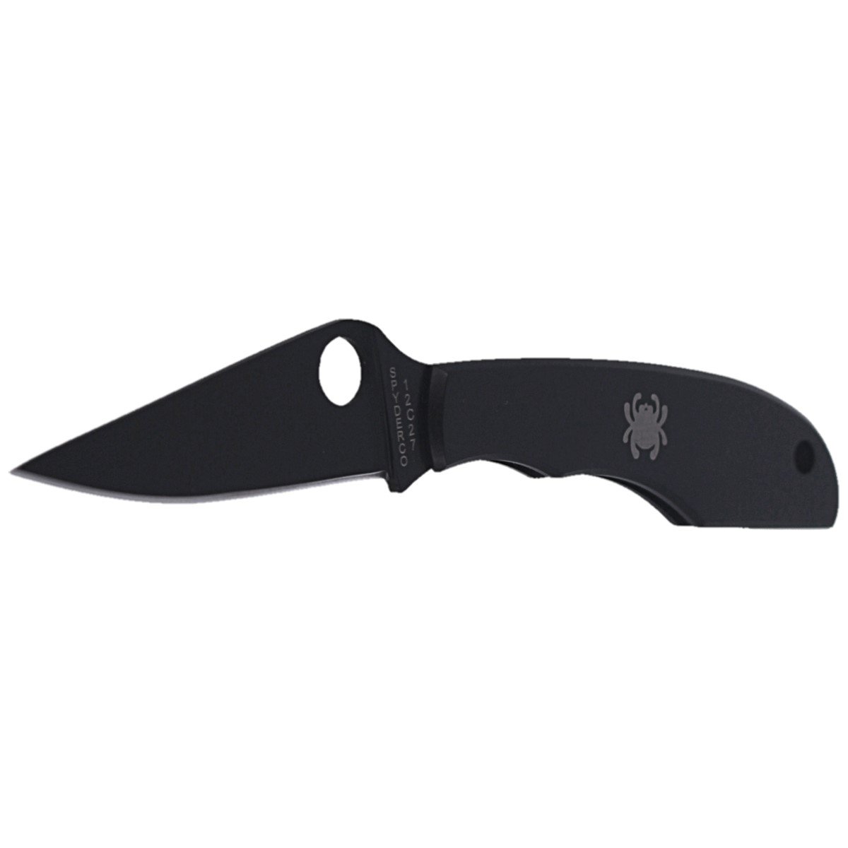 NOZ_SPYDERCO_GRASSHOPPER_BLACK _BLACK_BLADE_PLAIN_C138BKP_lentus_militaria