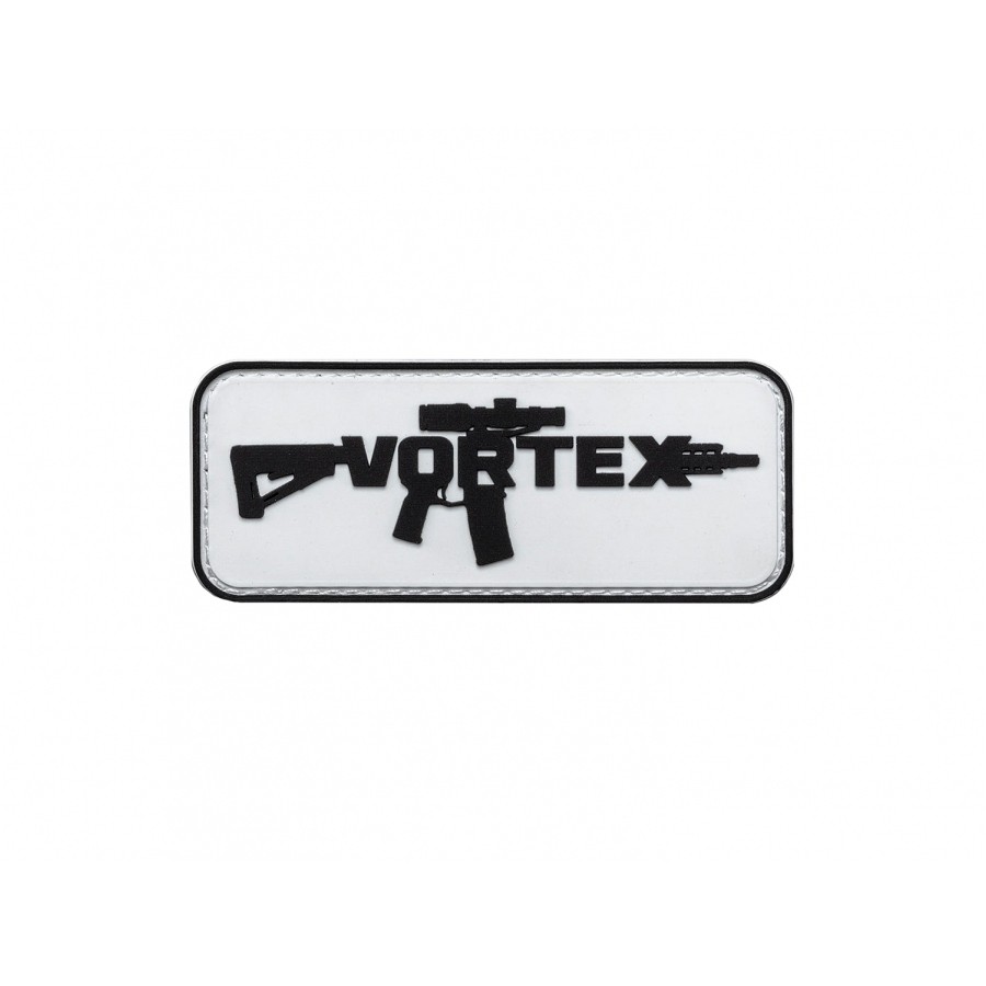 Naszywka_Vortex_AR-15_Patch_biala_lentus_militaria