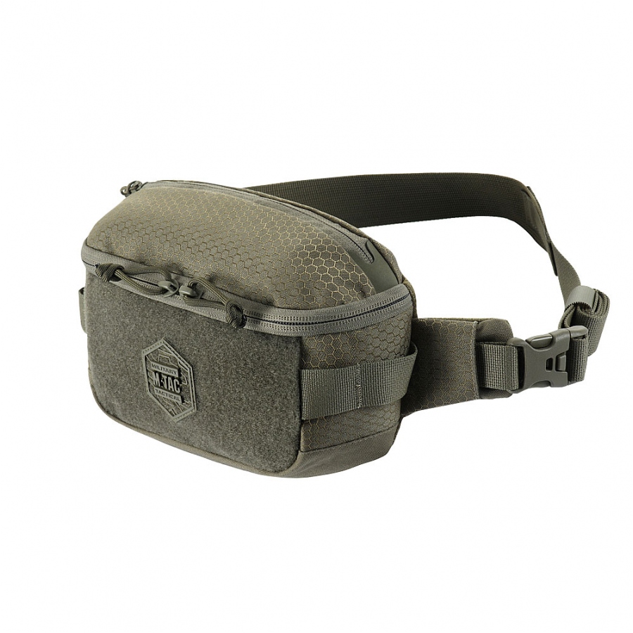 Nerka-taktyczna-M-Tac-Waist Bag Gen. II Elita Hex-z-rzepem-zielona