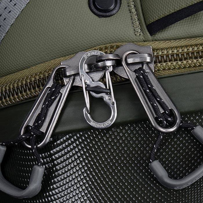 Nite Ize - Karabinek-S-Biner MicroLock - Stalowy - 2Pack - LSBM-11-2R3