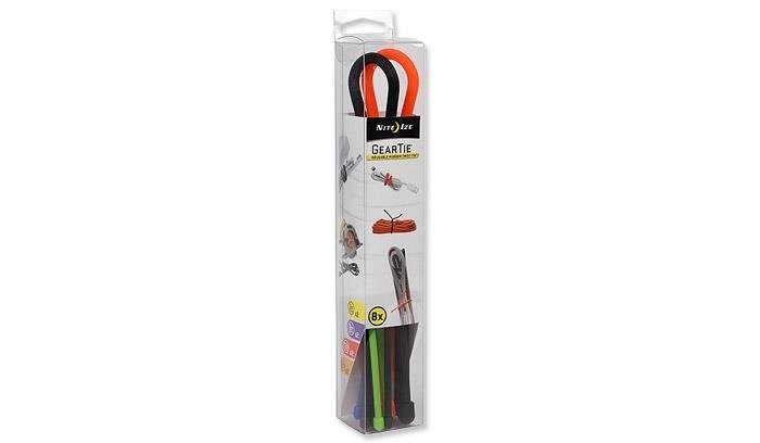 Nite Ize - Trok-elastyczny-Gear Tie Assortment-8pack - GTBA-A2-R8
