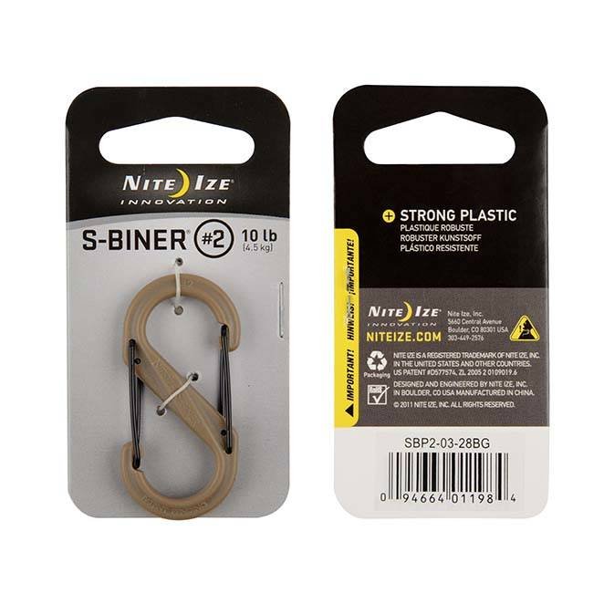 Nite-Ize-Karabinek-S-Biner-2-Plastic-Black-Gate-Coyote-SBP2-03-28BG
