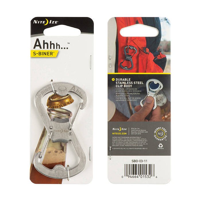 Nite-Ize-Karabinek-S-Biner-Ahhh-Bottle-Opener-Stalowy-SBO-03-11