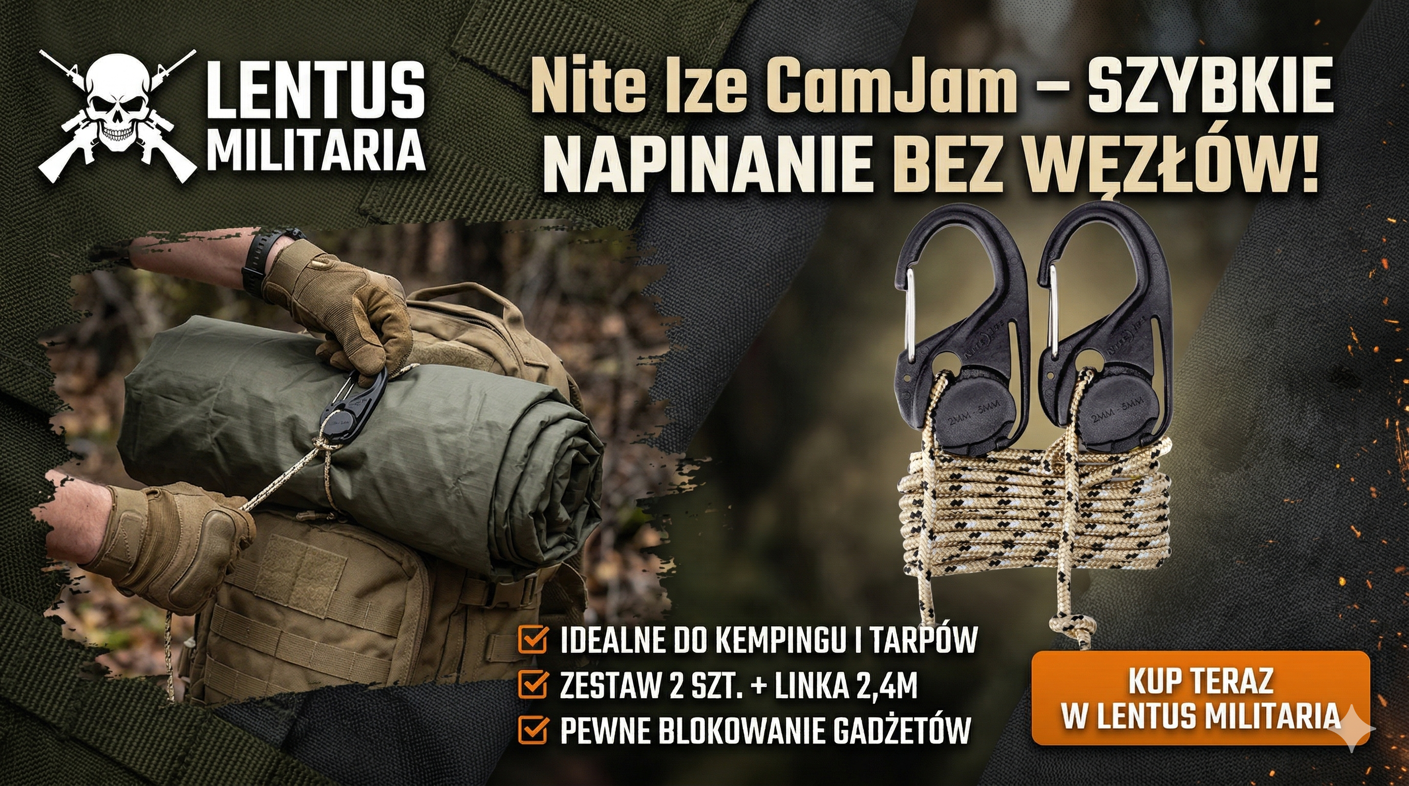 Klamra biwakowa Cam Jam