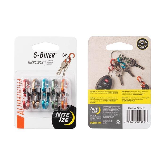 Nite-Ize-Zestaw-karabinkow-S-Biner-MicroLock-Aluminum-5-Pack-Assorted-LSBMA-A2-5R7