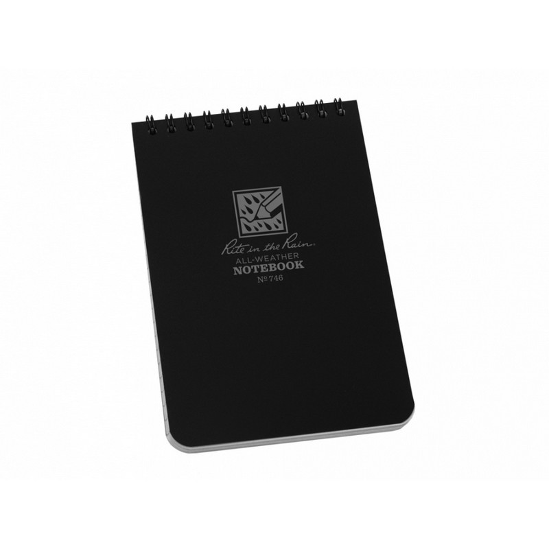 Notes-wodoodporny-Rite in-the-Rain-746-4x6-czarny-podwodny-lentus-militaria