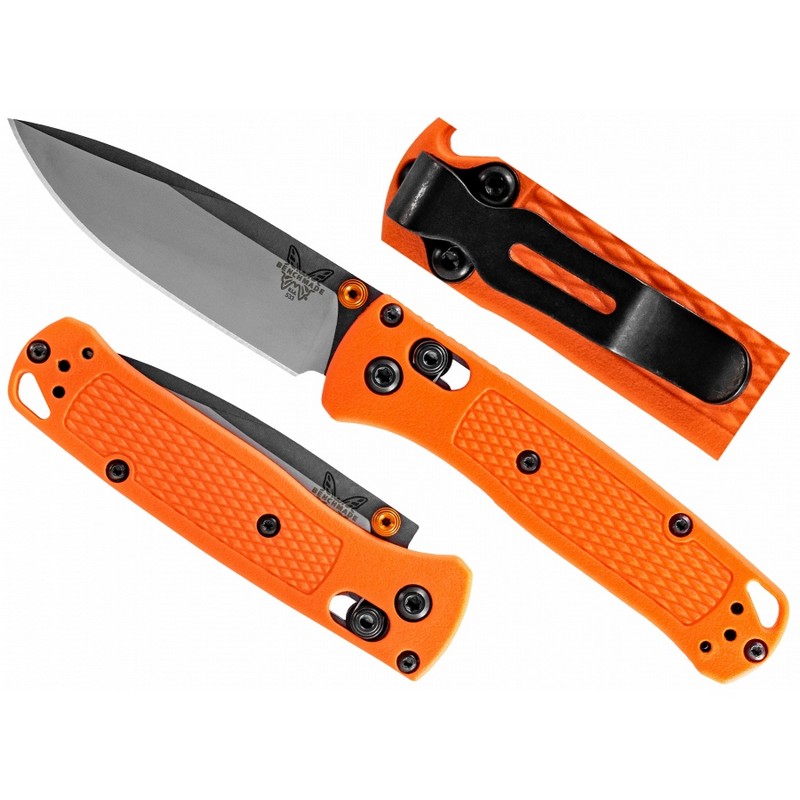 Noz-Benchmade-533-Mini-Bugout-EDC-pomaranczowy-nowoczesny-lentus-militaria