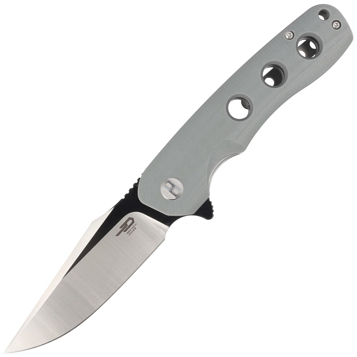 Noz-Bestech-Arctic-Grey-G10-Black-Satin-D2