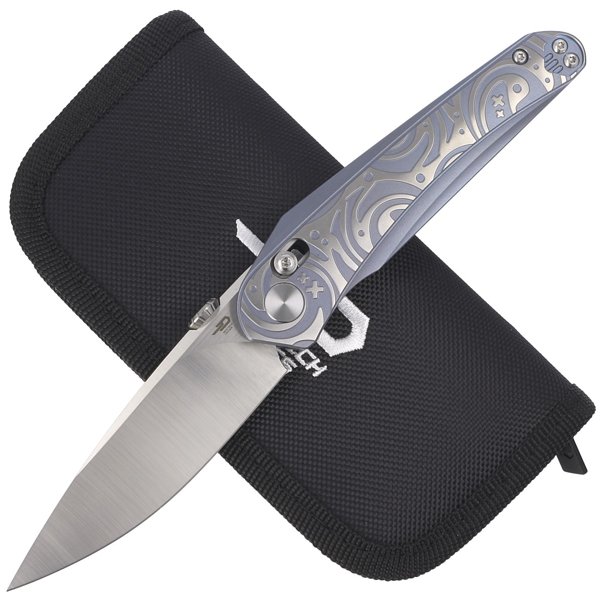 Noz-Bestech-Mothus-Blue-Titanium-Satin-M390-by-Kombou