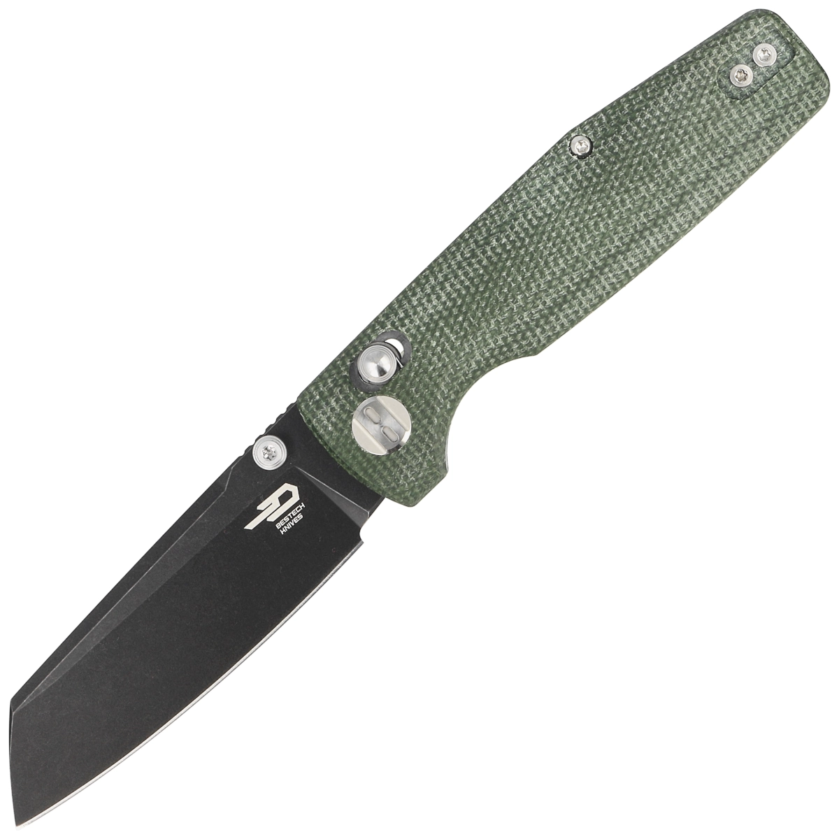 Noz-Bestech-Slasher-Green-Micarta-Black-Stonewashed-D2-BG43B