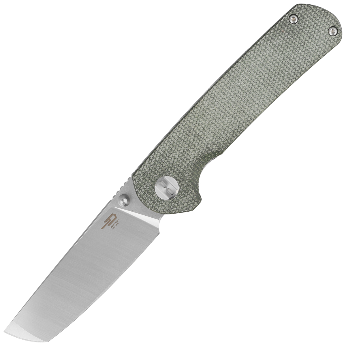 Noz-Bestech-Sledgehammer-Green-Micarta-Satin-Stonewashed-D2-BG31B