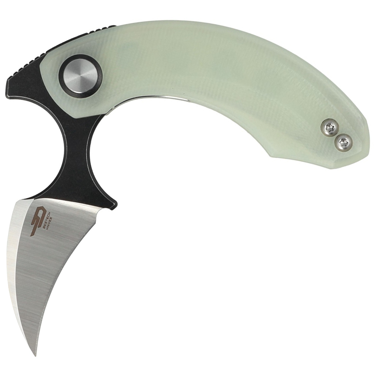 Noz-Bestech-Strelit-Jade-G10-Satin-Black-Stonewash-14C28N-by-Ostap-Hel
