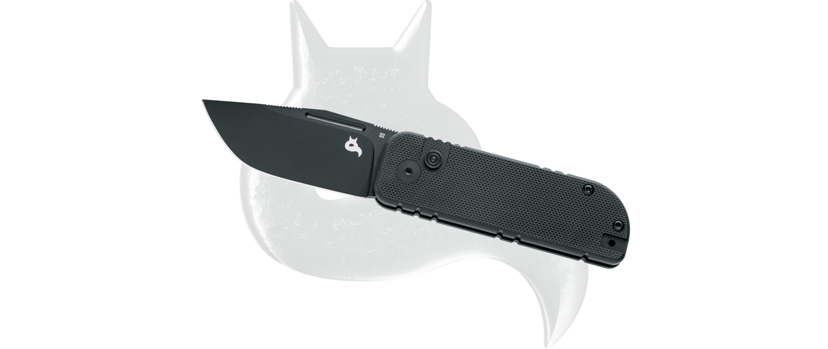 Noz-BlackFox-NU-Bowie-Black-G10-Black-Idroglider-D2-by-Kean-Alfaro