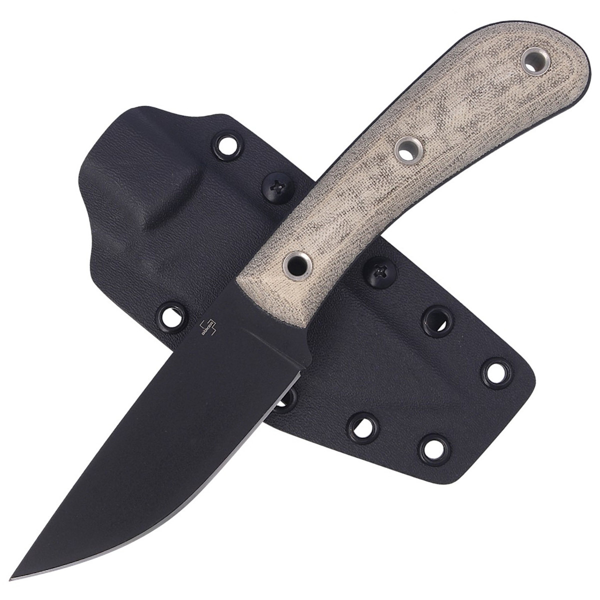 Noz-Boker-Plus-Little-Rok-Brown-Micarta-by-James-Helm