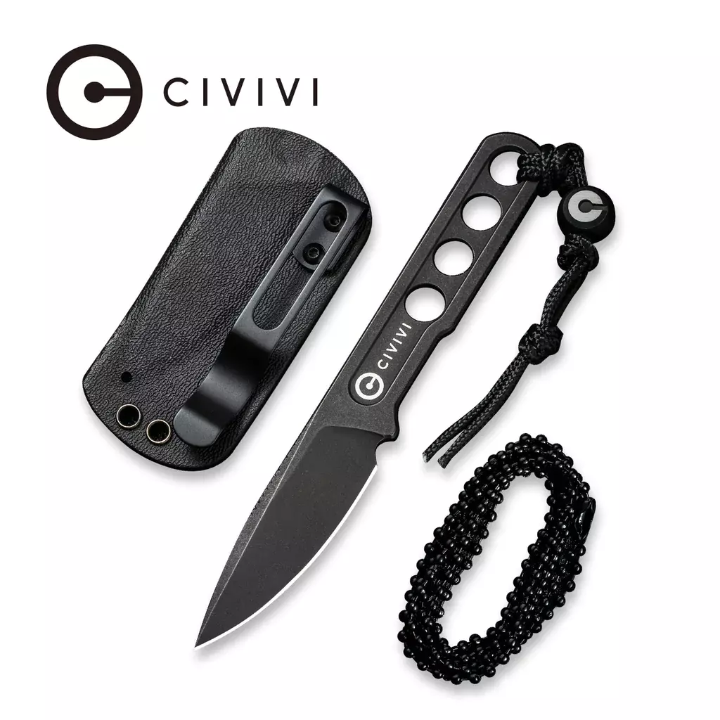 Noz-Civivi-Circulus-Naked-Stainless-Steel-Black-Stonewashed-10Cr15CoMoV-by-Ostap-Hel