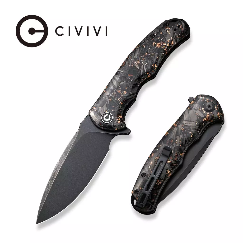 Noz-Civivi-Praxis-Shredded-Carbon-Fiber-Copper-Shred-Black-Stonewashed-9Cr18MoV.jpg