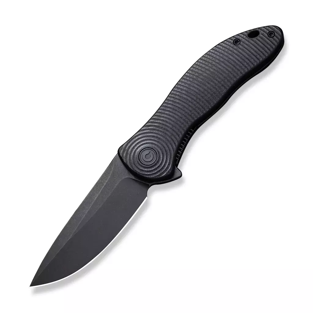 Noz-Civivi-Synergy-3-Black-G10-Black-Stonewashed-Nitro-V-by-Jim-O-Young
