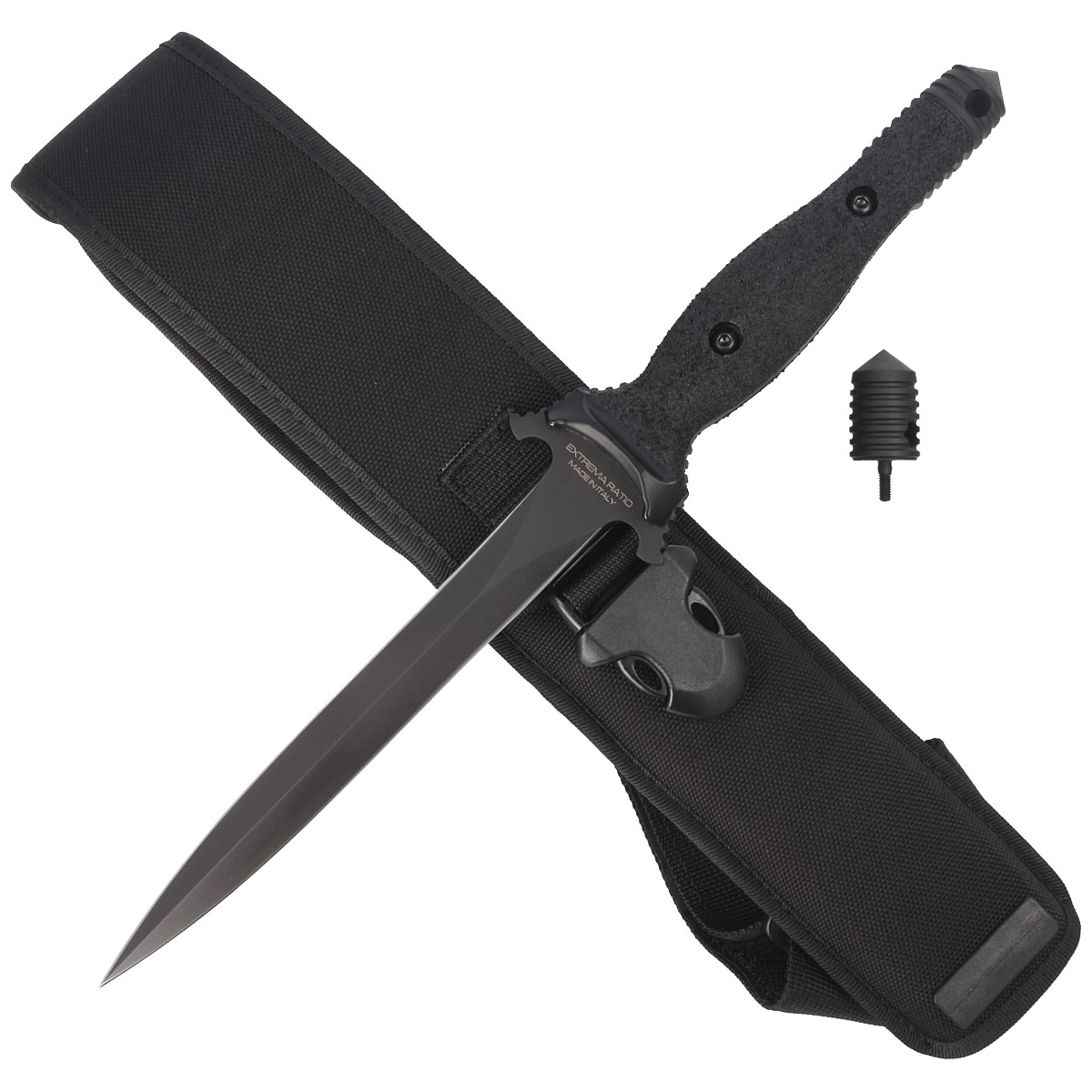Noz-Extrema-Ratio-Suppressor-Ordinanza-GIS-Black-Nylon-Black-N690
