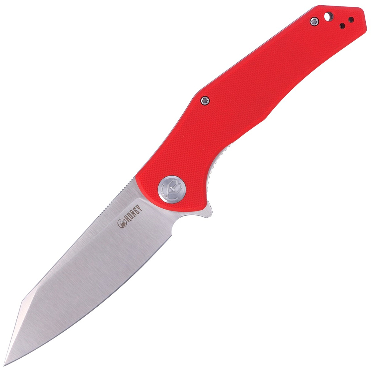 Noz-Kubey-Flash-Red-G10-Satin-D2-KU158D
